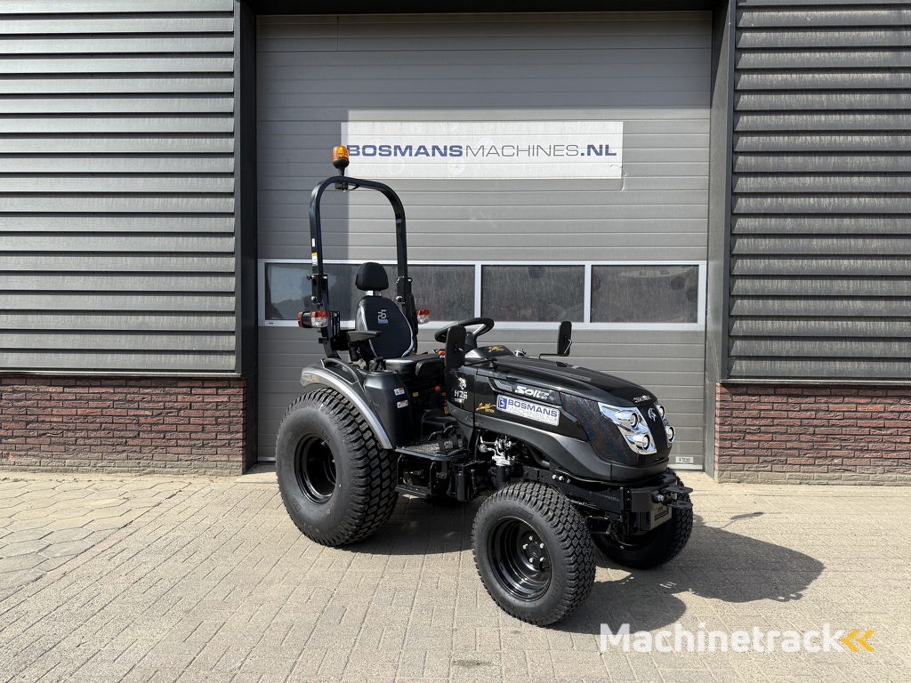 Solis 26 HST minitractor NIEUW BLACK EDITION hoge gazonbanden