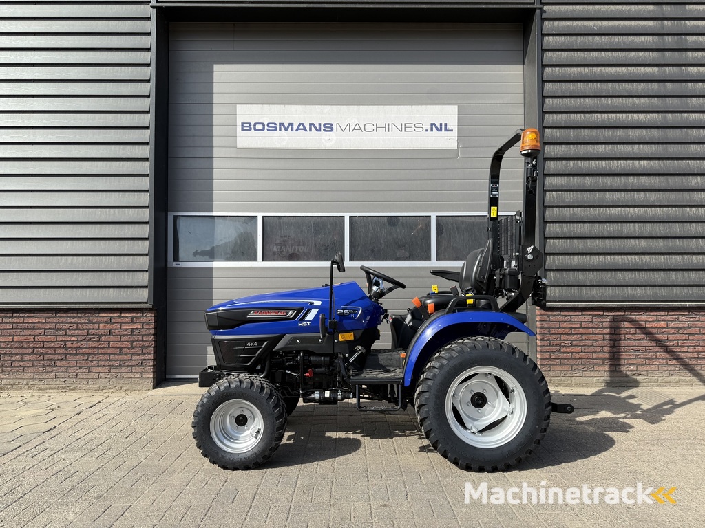 Farmtrac FT26 HST PRO minitractor NIEUW op garden pro galaxy banden