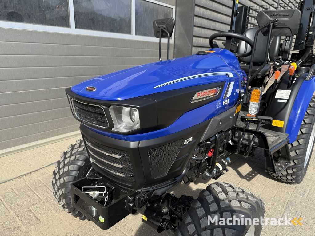 Farmtrac FT26 HST PRO minitractor NIEUW op garden pro galaxy banden