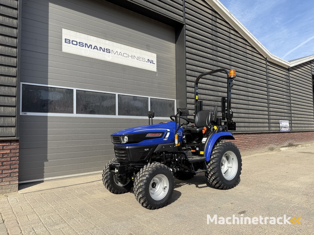 Farmtrac FT26 HST PRO minitractor NIEUW op garden pro galaxy banden