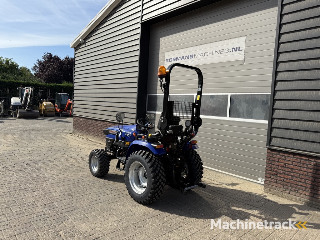 Farmtrac FT26 HST PRO minitractor NIEUW op garden pro galaxy banden