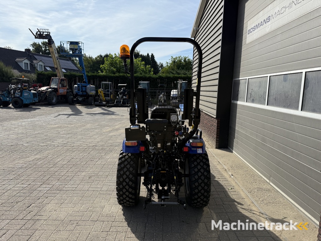 Farmtrac FT26 HST PRO minitractor NIEUW op garden pro galaxy banden