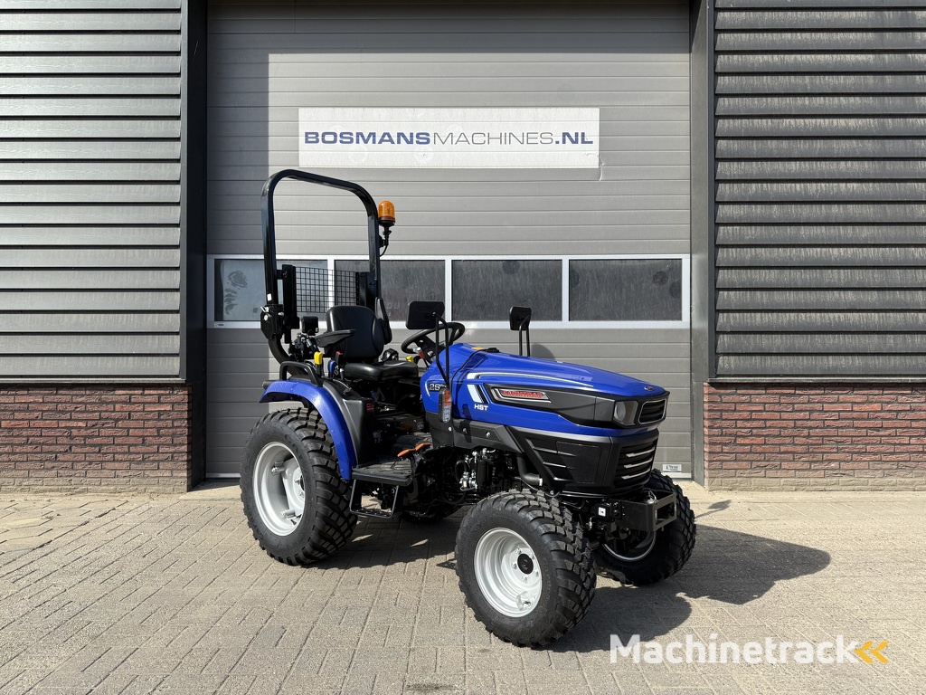 Farmtrac FT26 HST PRO minitractor NIEUW op garden pro galaxy banden