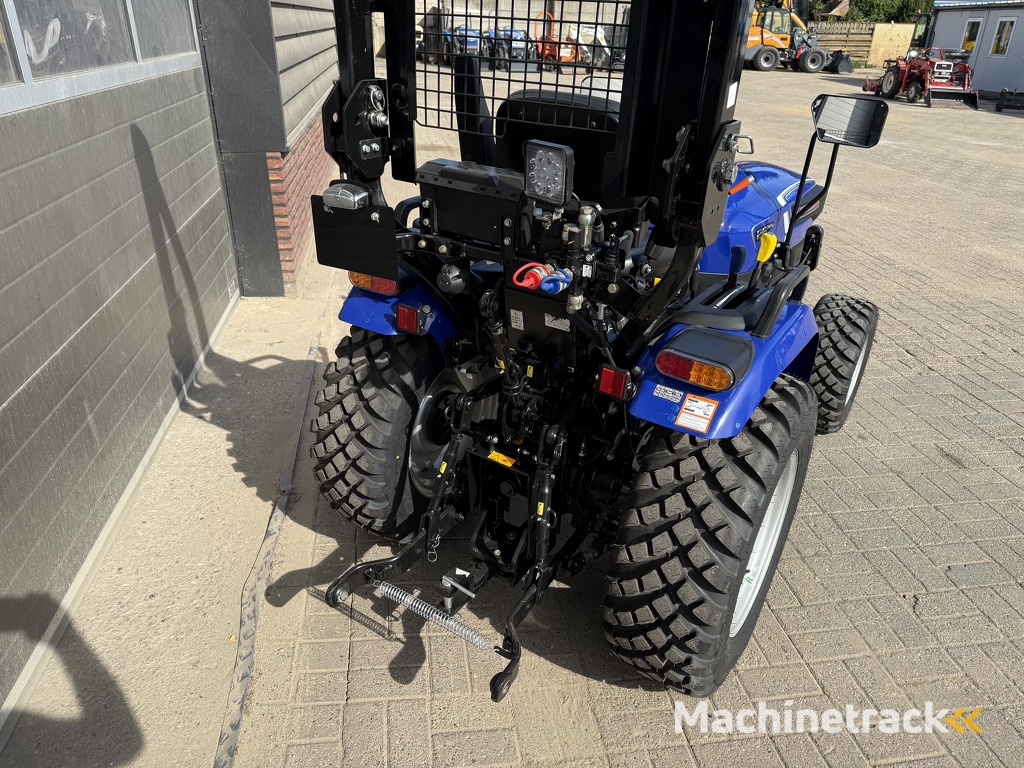 Farmtrac FT26 HST PRO minitractor NIEUW op garden pro galaxy banden