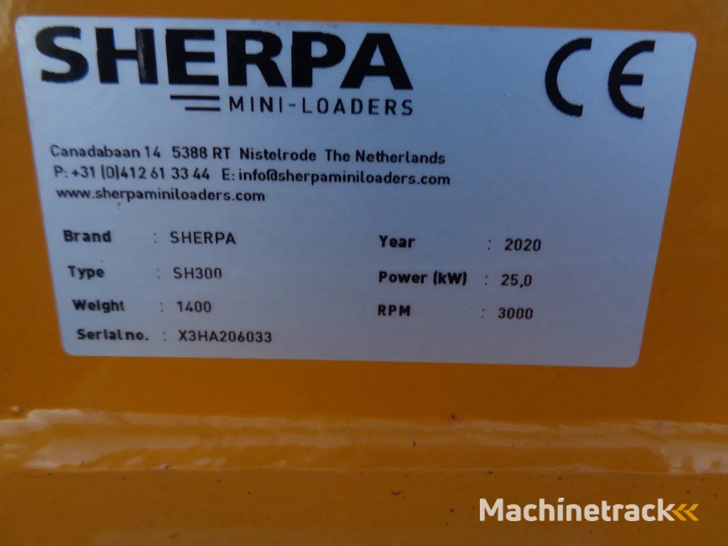SHERPA sh300   1139uur
