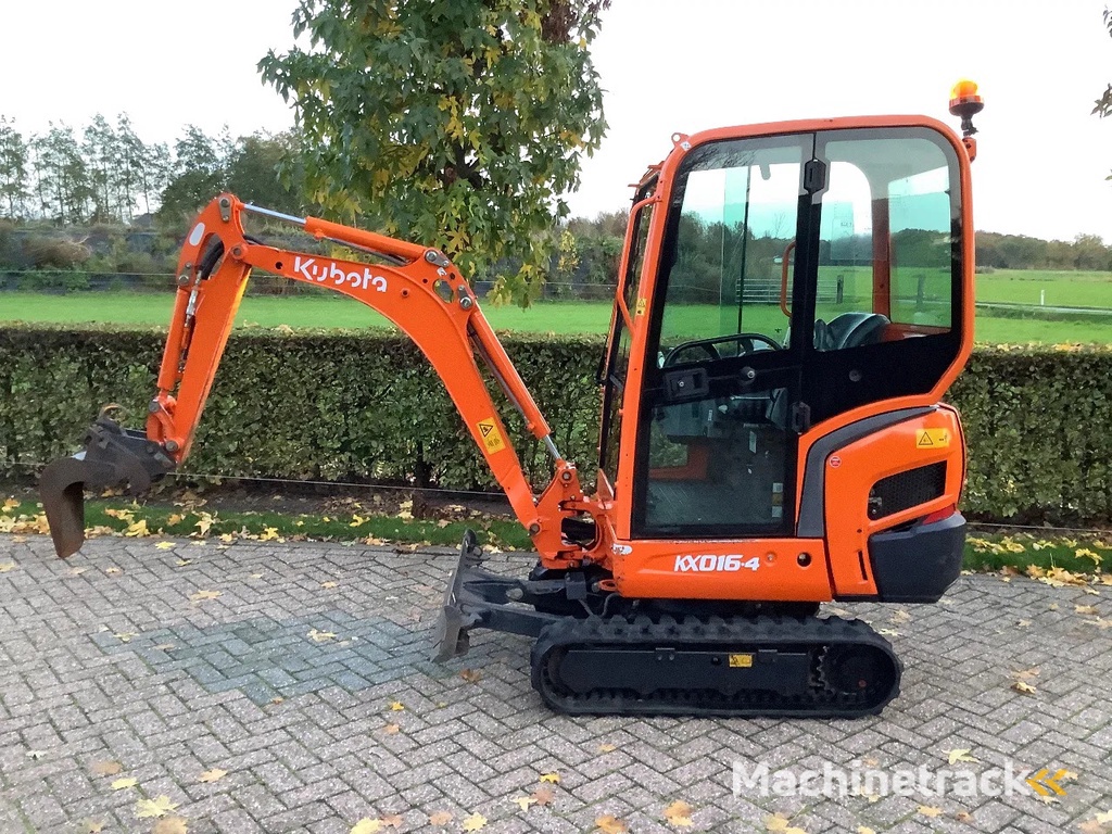 Kubota kx016-4 1784 draaiuur