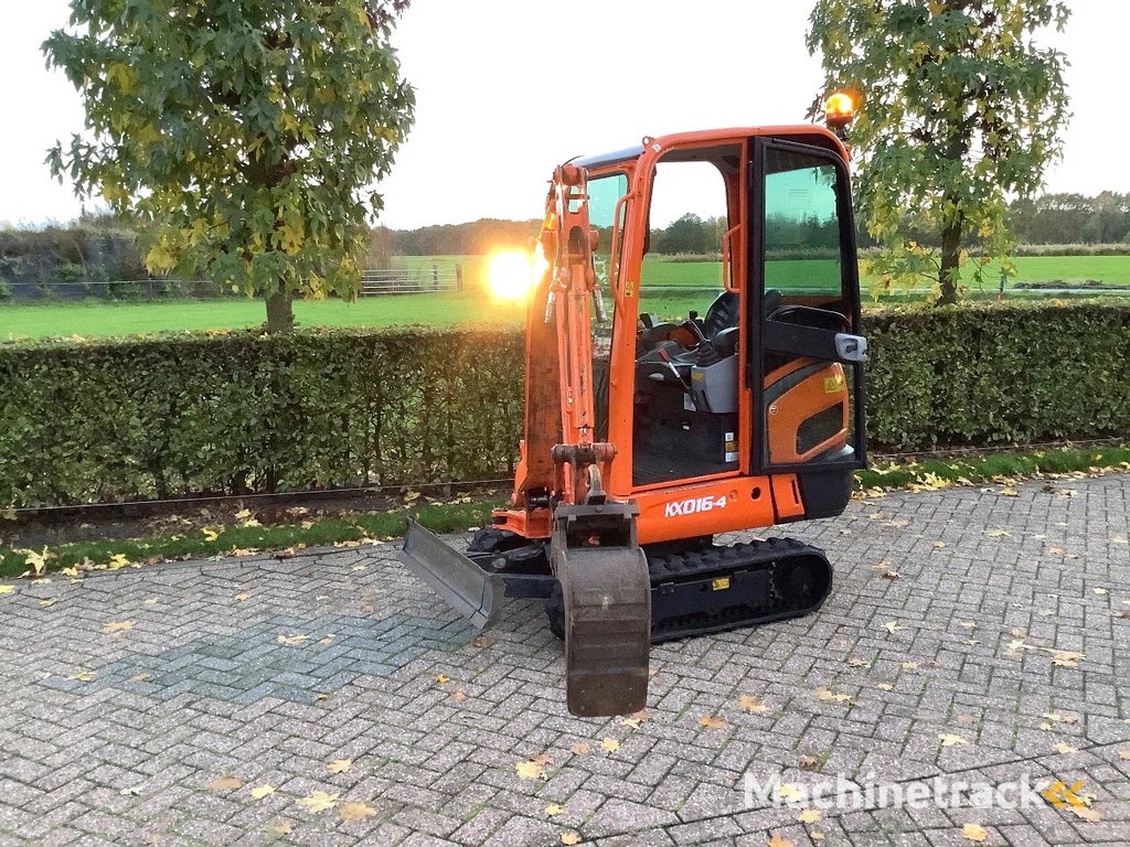 Kubota kx016-4 1784 draaiuur