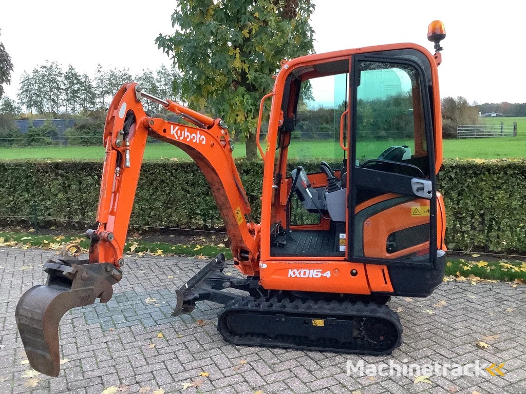 Kubota kx016-4 1784 draaiuur
