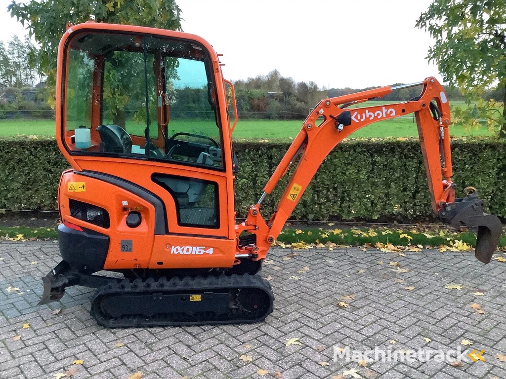 Kubota kx016-4 1784 draaiuur