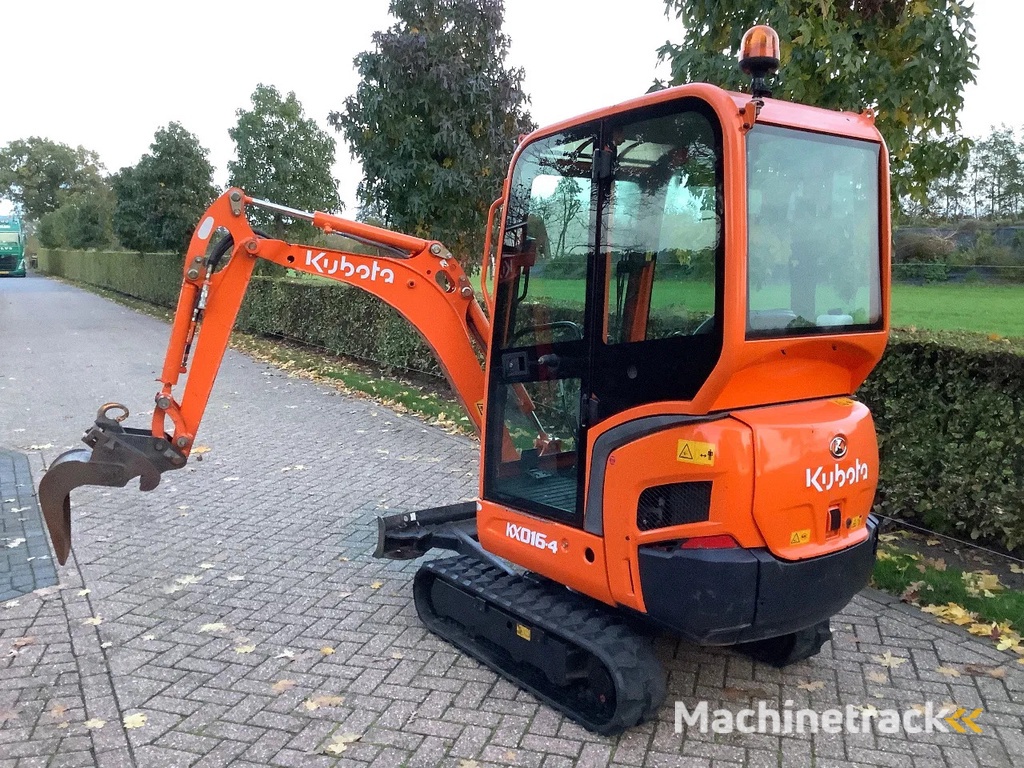 Kubota kx016-4 1784 draaiuur