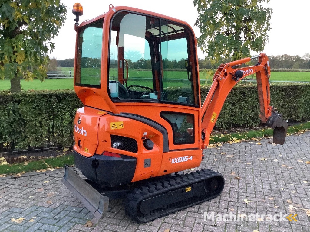 Kubota kx016-4 1784 draaiuur