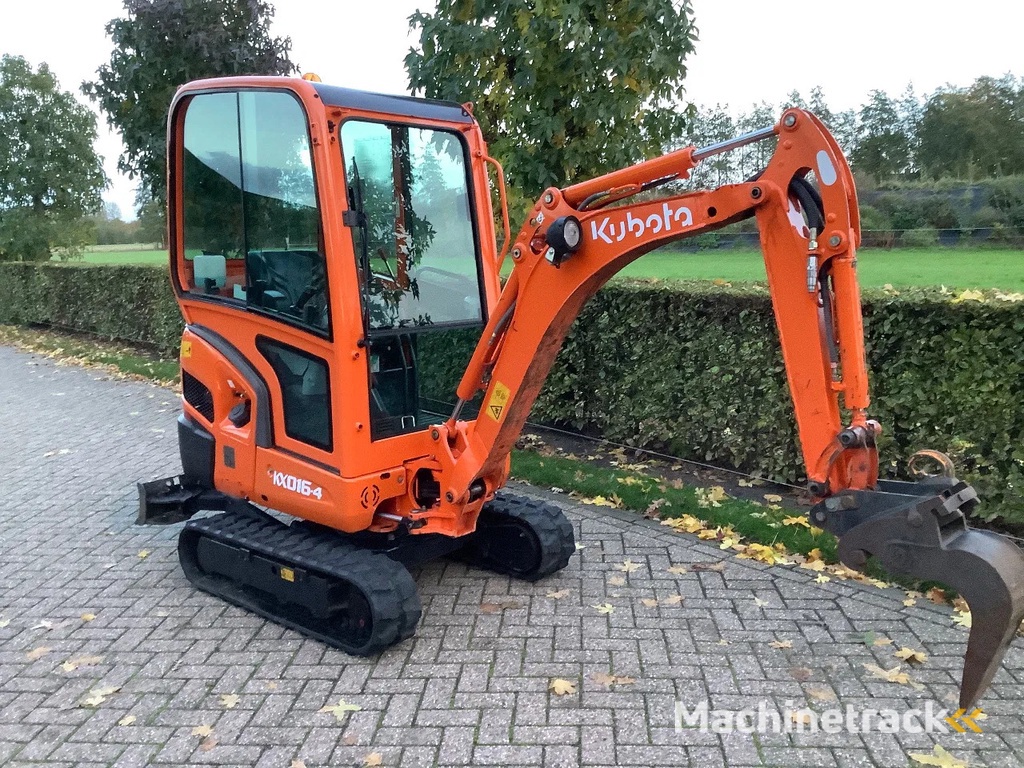 Kubota kx016-4 1784 draaiuur