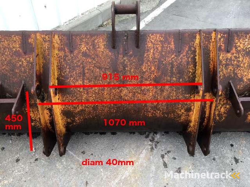 Case 2300mm-Tractopelle