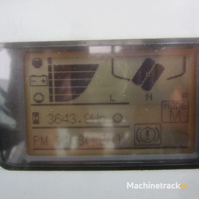 Nissan Heftruck AG1N1L20Q, elek., duplomast, side shift.