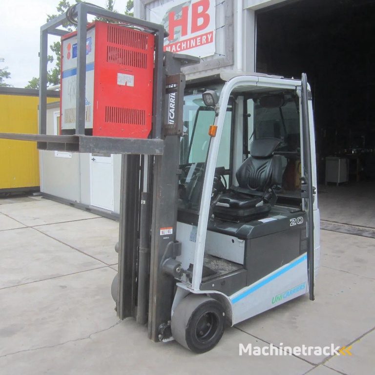Nissan Heftruck AG1N1L20Q, elek., duplomast, side shift.