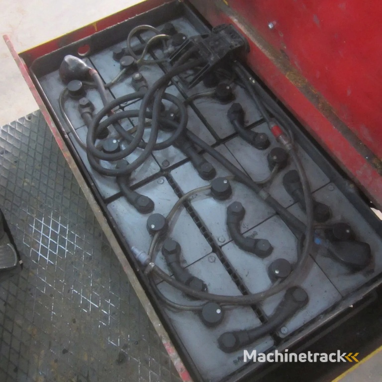 Sichelschmidt Heftruck 1250 kg., elek.,  duplomast, side shift.