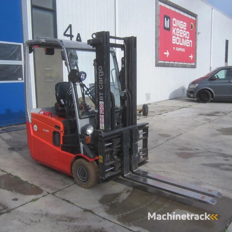 Toyota -BT Heftruck C3E160, elek., duplo, side shift, vorkenversteller.