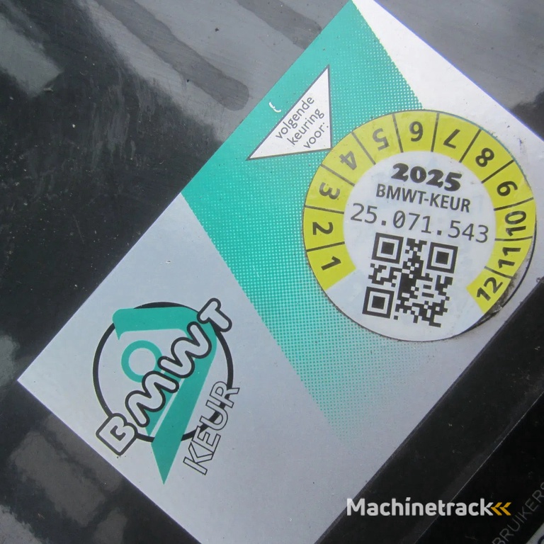 Nissan Heftruck AG1N1L20Q, elek., duplomast, side shift.