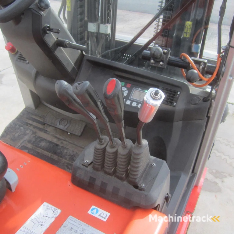 Toyota -BT Heftruck C3E160, elek., duplo, side shift, vorkenversteller.