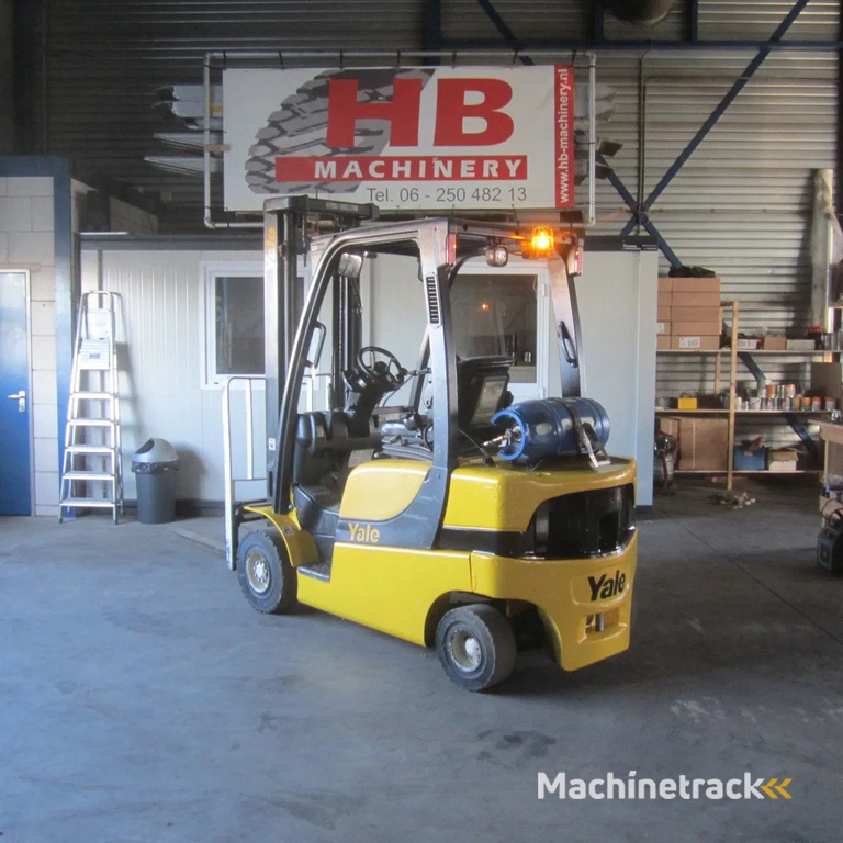 Yale Heftruck GLP20LX, LPG, duplo, side shift.