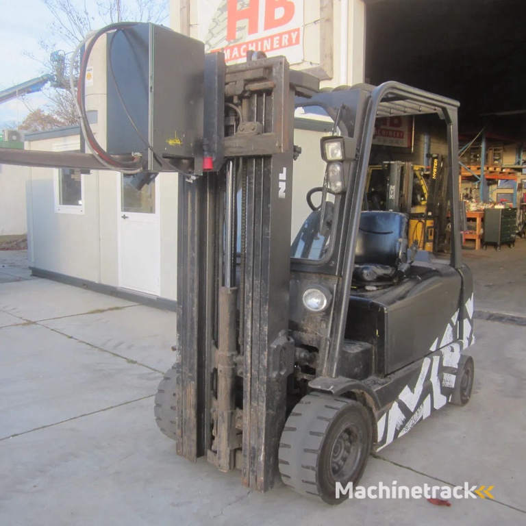 Hyster Heftruck J 2.50 XM, elek, triplomast, side shift.