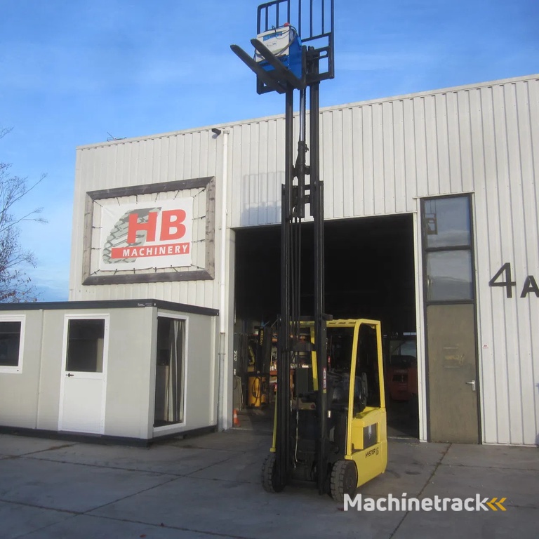 Hyster Heftruck J 1.60 XMT, elek, triplomast, side shift.