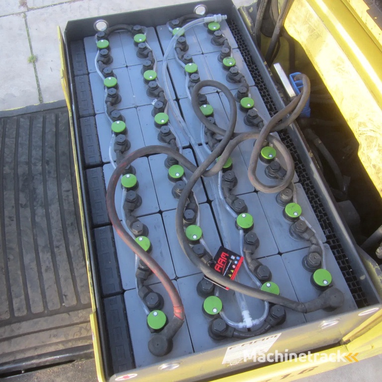 Hyster Heftruck J 1.60 XMT, elek, triplomast, side shift.