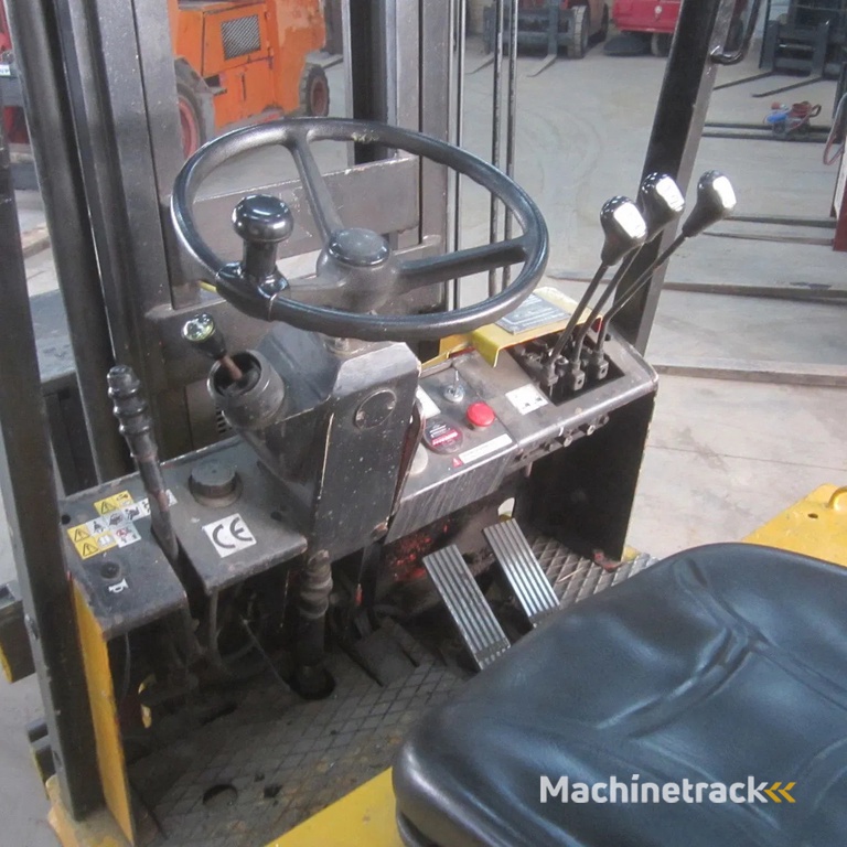 Sichelschmidt Heftruck 1250 kg., elek.,  duplomast, side shift.