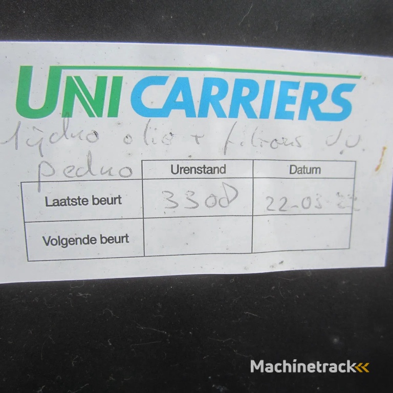 Nissan Heftruck AG1N1L20Q, elek., duplomast, side shift.