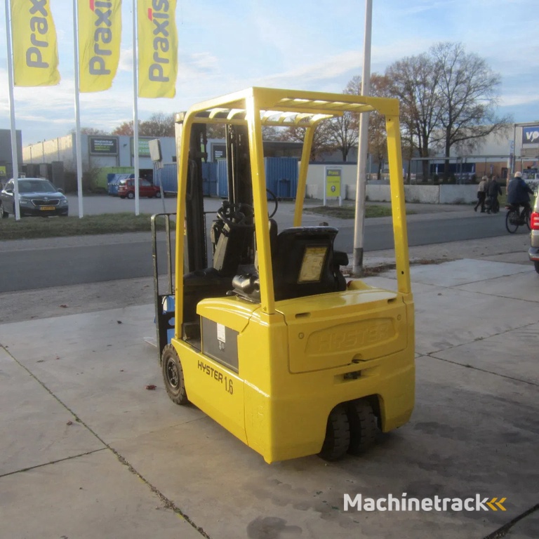 Hyster Heftruck J 1.60 XMT, elek, triplomast, side shift.