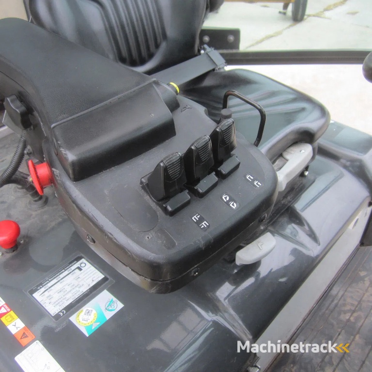 Nissan Heftruck AG1N1L20Q, elek., duplomast, side shift.