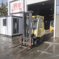 Minituur van Hyster Heftruck H2.5FT, LPG-gas, triplomast, side shift.