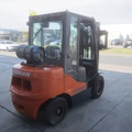 Miniaturansicht von Doosan G35C Heftruck G35C-5, LPG, Triplomast, Side shift, met kenteken.