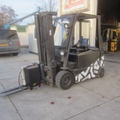 Minituur van Hyster Heftruck J 2.50 XM, elek, triplomast, side shift.