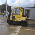 Minituur van Hyster Heftruck H2.5FT, LPG-gas, triplomast, side shift.
