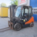 Minituur van Doosan G35C Heftruck G35C-5, LPG, Triplomast, Side shift, met kenteken.