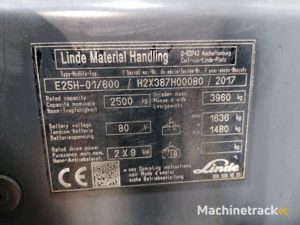 LINDE E25H-01/600