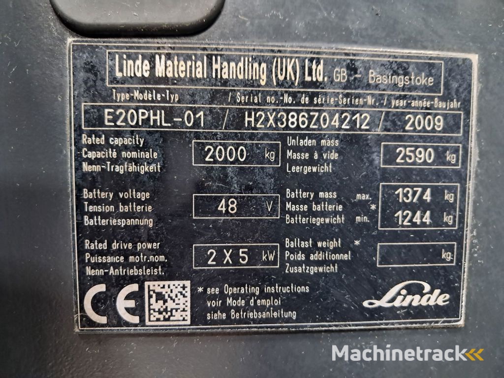 LINDE E20PHL-01