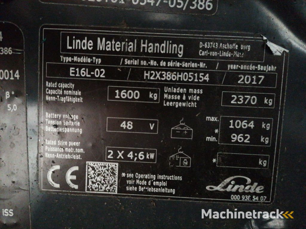 LINDE E16L-02