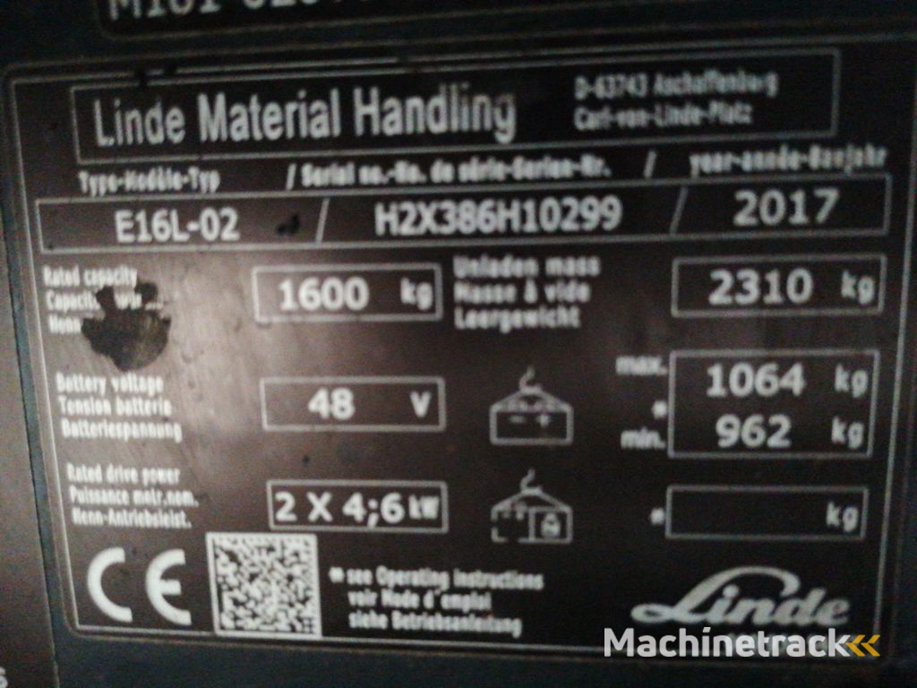 LINDE E16L-02