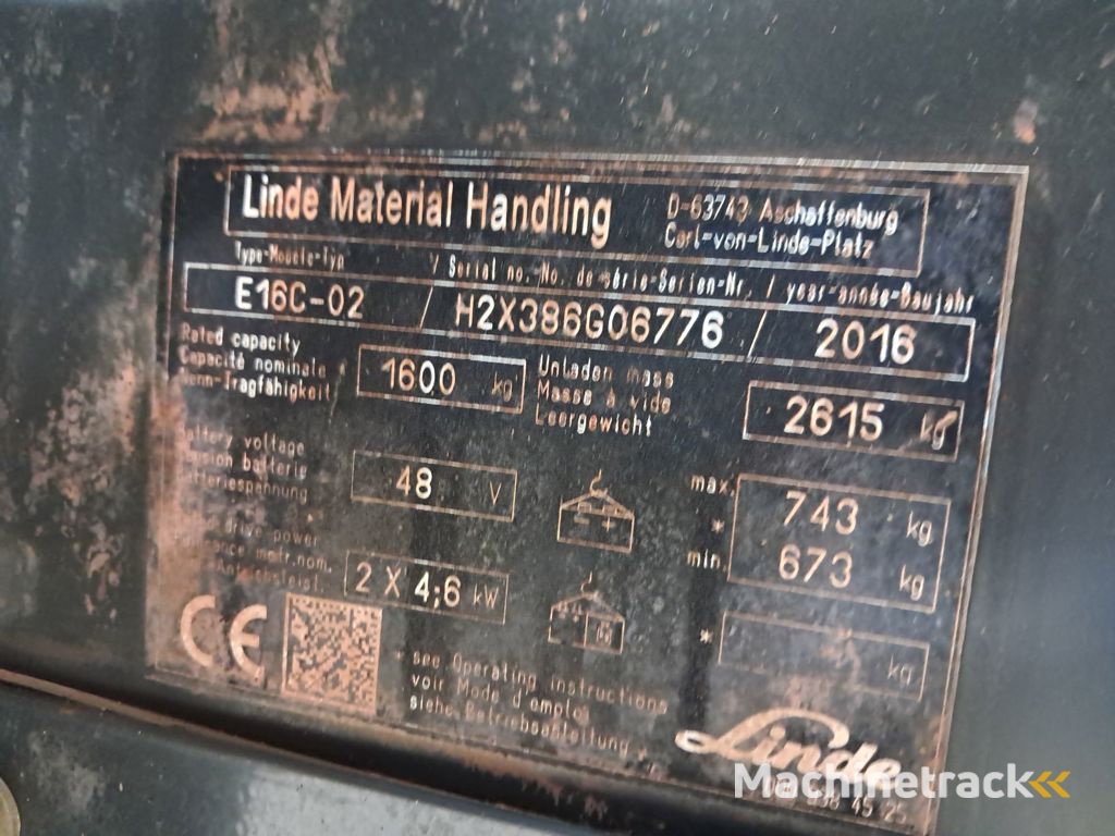 LINDE E16C-02