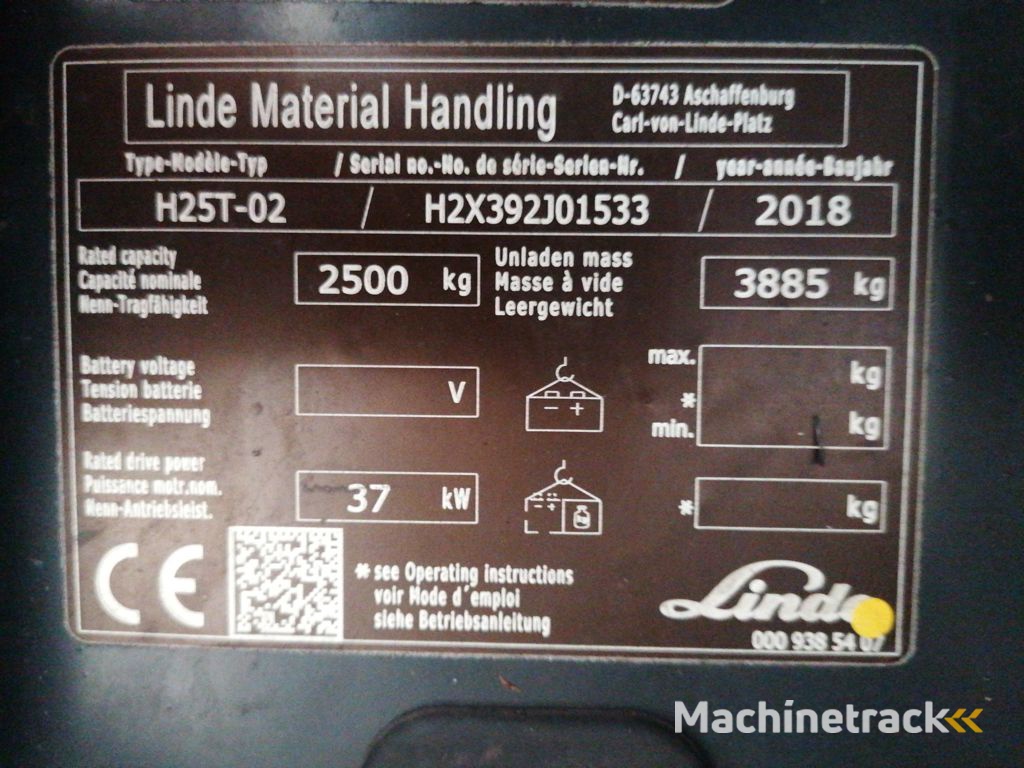 LINDE H25T-02