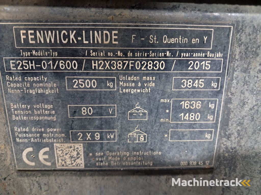 LINDE E25H-01/600