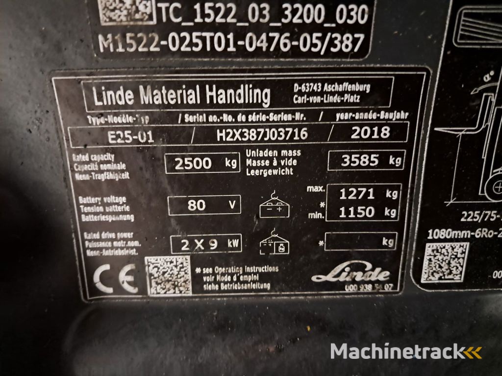 LINDE E25-01
