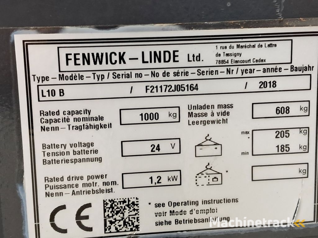 LINDE L10B