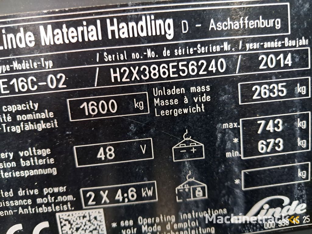 LINDE E16C-02