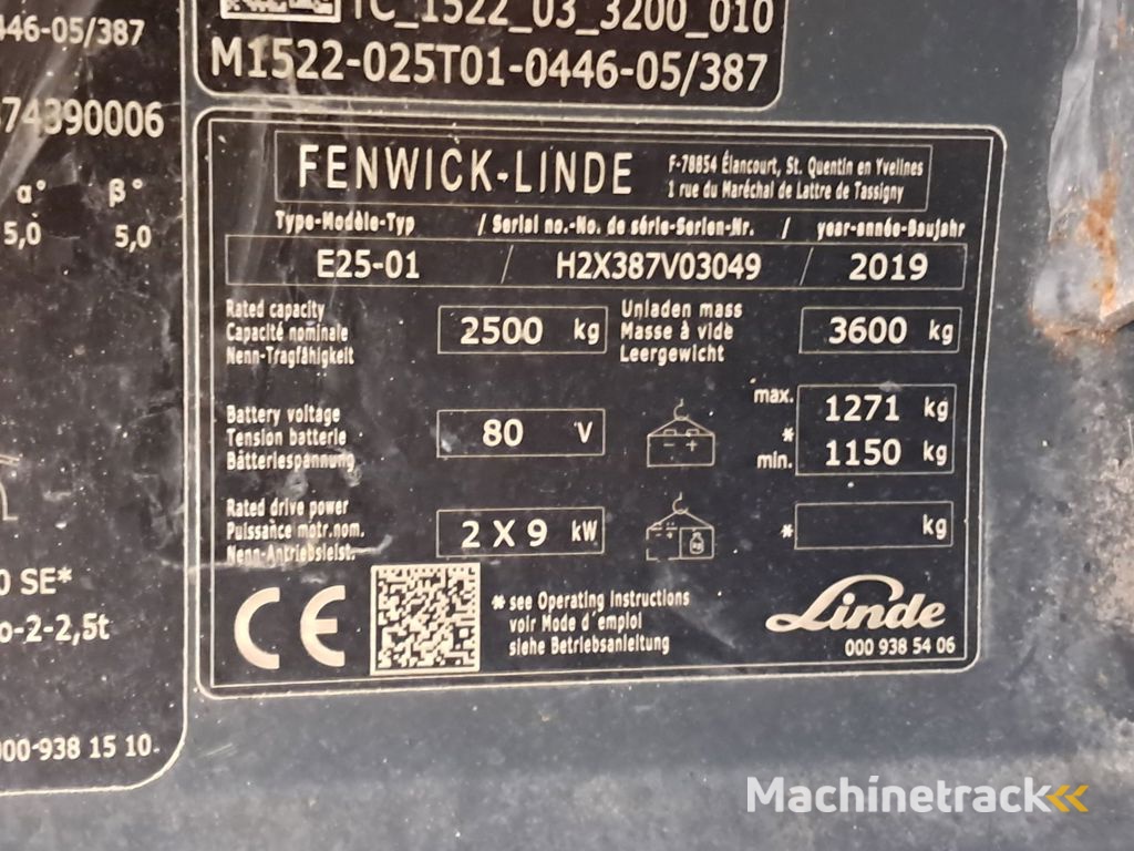 LINDE E25-01