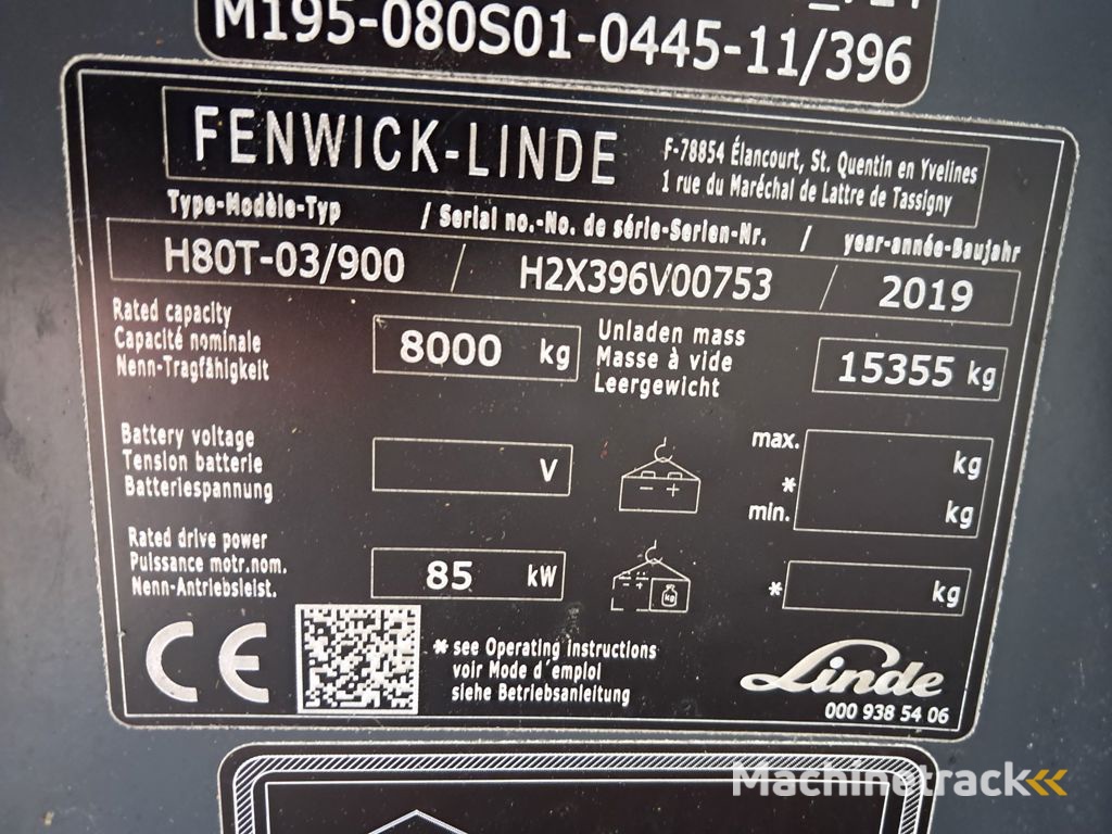 LINDE H80T/03-900