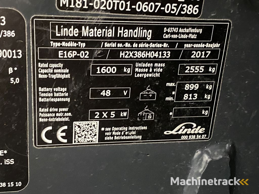 LINDE E16P-02