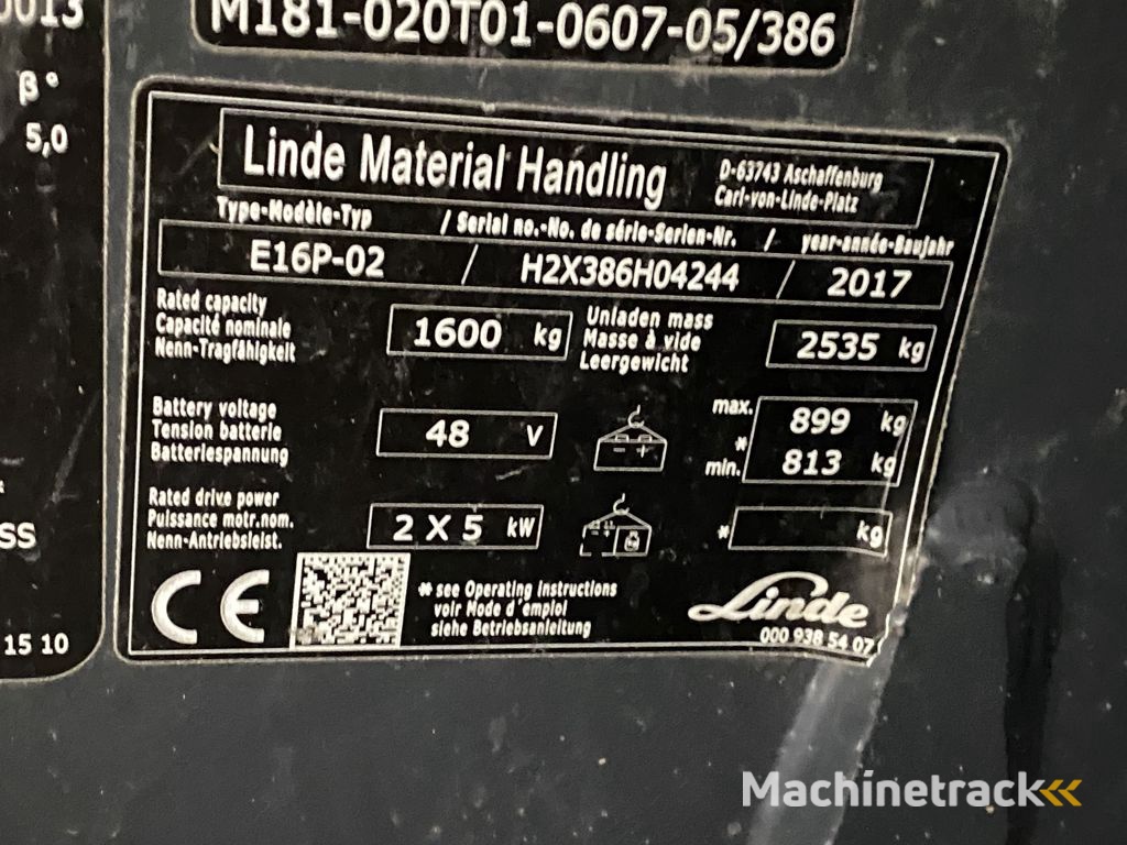 LINDE E16P-02